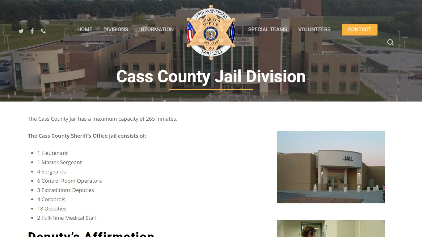 Cass County Jail Division